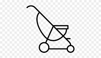Baby Stroller Chair Vector - Baby Transport