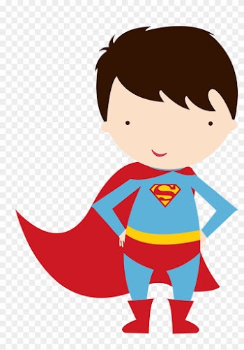 Baby Superheroes Clipart Oh My Fiesta For Geeks Superhero - Minus Super Homem