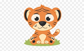 Baby Tiger Clipart - Baby Tiger Clipart Png