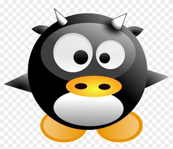 Baby Tux Cow - Baby Cow