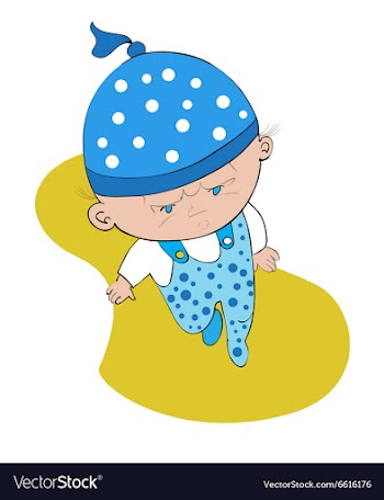 Baby vector image