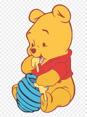 Baby Winnie The Pooh Vector