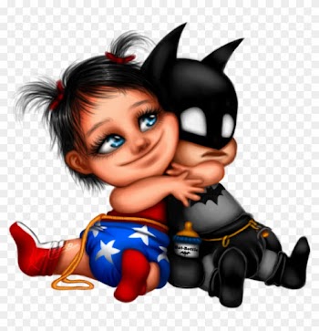 Baby Wonder Woman And Batman - Batman And Wonder Woman Baby