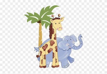 Baby Zoo Animal Clipart - Baby Zoo Animals Png