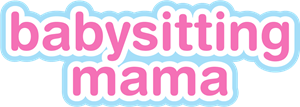 Babysitting Mama Logo Vector