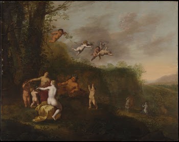 Bacchus and Nymphs in a Landscape | Free Photo - rawpixel