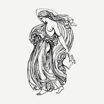 Bacchus statue drawing, vintage illustration | Free PSD - rawpixel