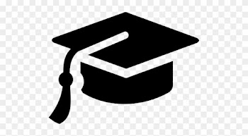 Bachelor Cap, Bachelor, Chemical Icon - Blue Graduation Cap Icon