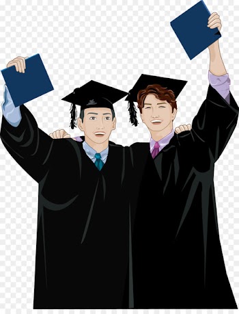 Bachelors degree Cartoon Academic dress Graduation ceremony - student 