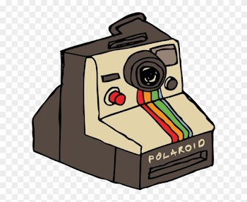 Back - Polaroid Camera Clipart Transparent