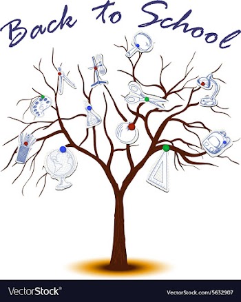 Back school vector image