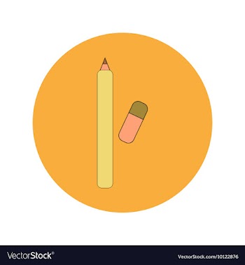Back to School and Education Flat Design vector image