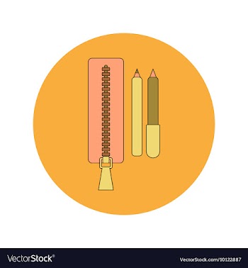 Back to School and Education Flat Design vector image