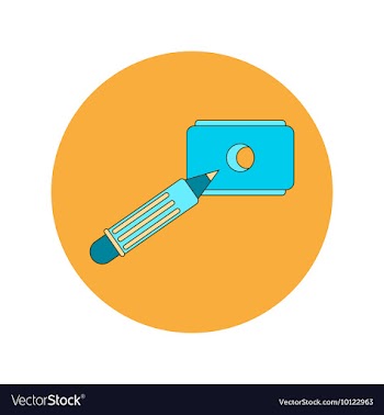 Back to School and Education Flat Design vector image
