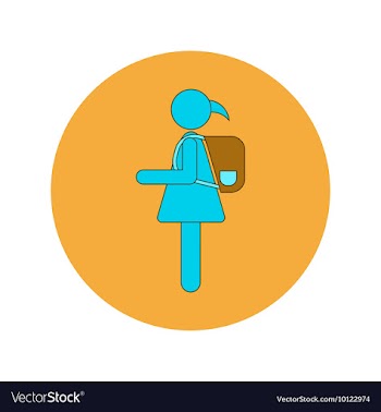 Back to School and Education Flat Design vector image