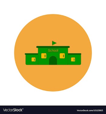 Back to School and Education Flat Design vector image