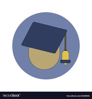 Back to School and Education Flat Design vector image