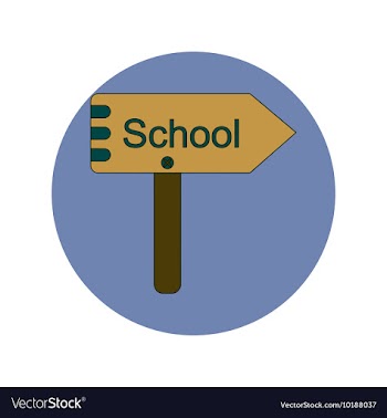 Back to School and Education Flat Design vector image