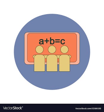 Back to School and Education Flat Design vector image