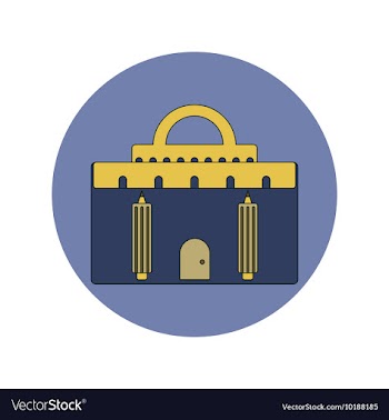 Back to School and Education Flat Design vector image