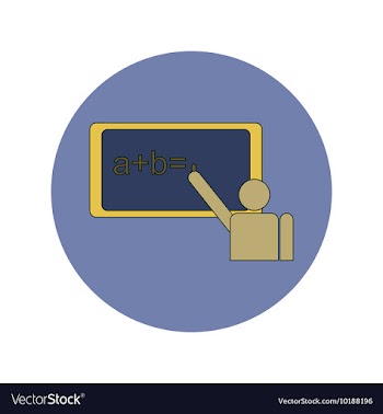 Back to School and Education Flat Design vector image
