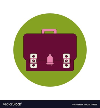 Back to School and Education Flat Design vector image