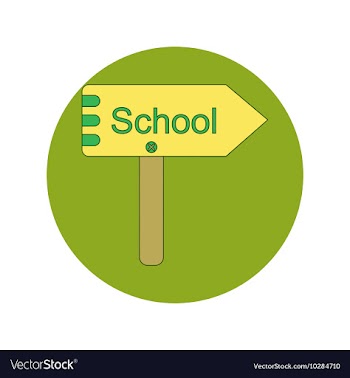 Back to School and Education Flat Design vector image