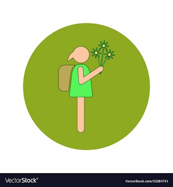 Back to School and Education Flat Design vector image