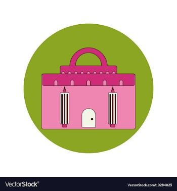 Back to School and Education Flat Design vector image