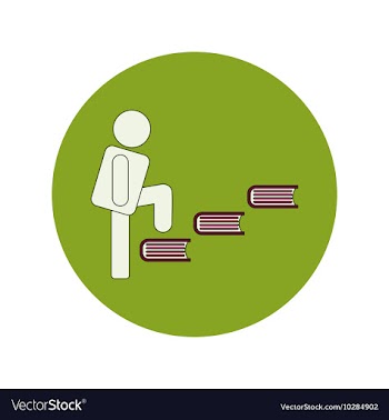 Back to School and Education Flat Design vector image
