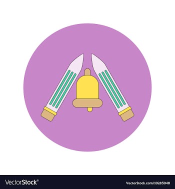 Back to School and Education Flat Design vector image