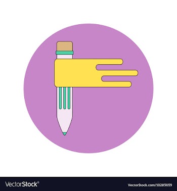 Back to School and Education Flat Design vector image