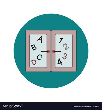 Back to School and Education Flat Design vector image