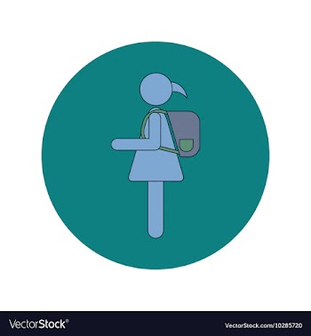 Back to School and Education Flat Design vector image