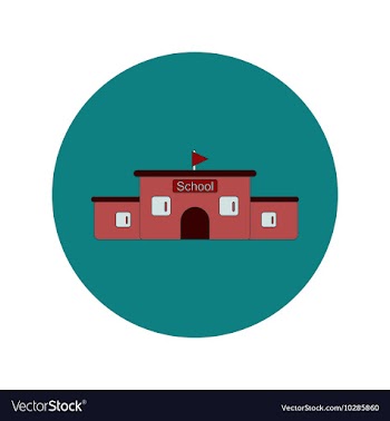 Back to School and Education Flat Design vector image