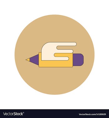 Back to school and education flat design vector image