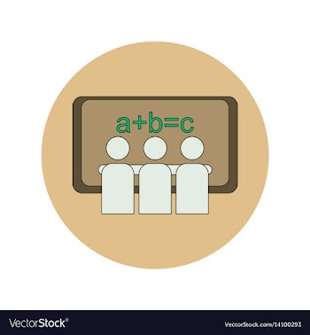 Back to school and education flat design vector image