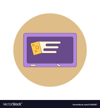 Back to school and education flat design vector image