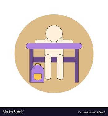 Back to school and education flat design vector image