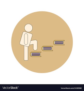 Back to school and education flat design vector image