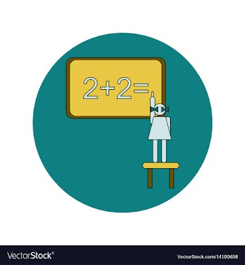 Back to school and education flat design vector image