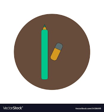 Back to school and education flat design vector image