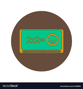 Back to school and education flat design vector image
