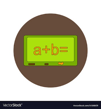 Back to school and education flat design vector image