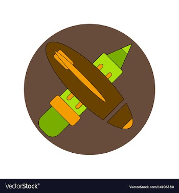 Back to school and education flat design vector image