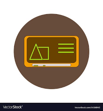 Back to school and education flat design vector image