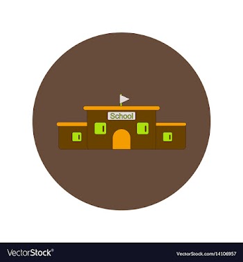 Back to school and education flat design vector image