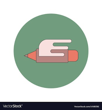 Back to school and education flat design vector image