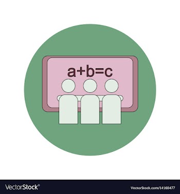 Back to school and education flat design vector image