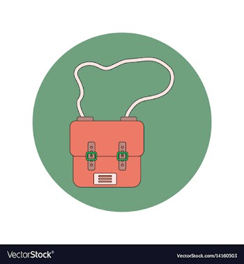 Back to school and education flat design vector image